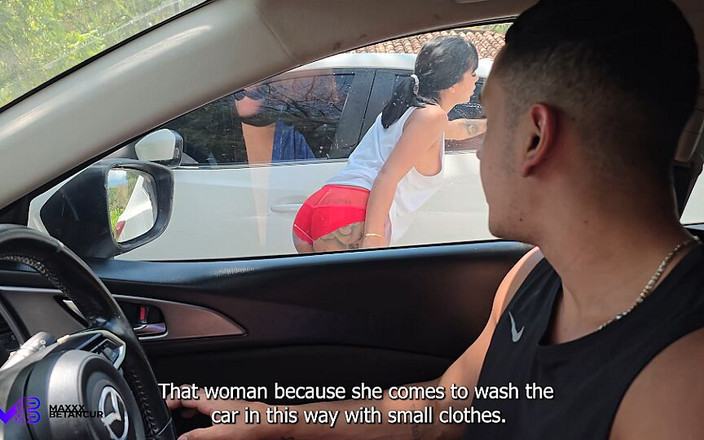 Maxxx Betancur: Sex in Einer Öffentlichen Autowäsche - Max Betancur Und Athenea Rosse