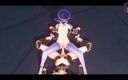Velvixian: Genshin Impact - Layla - Sexy Cowgirl + Creampie
