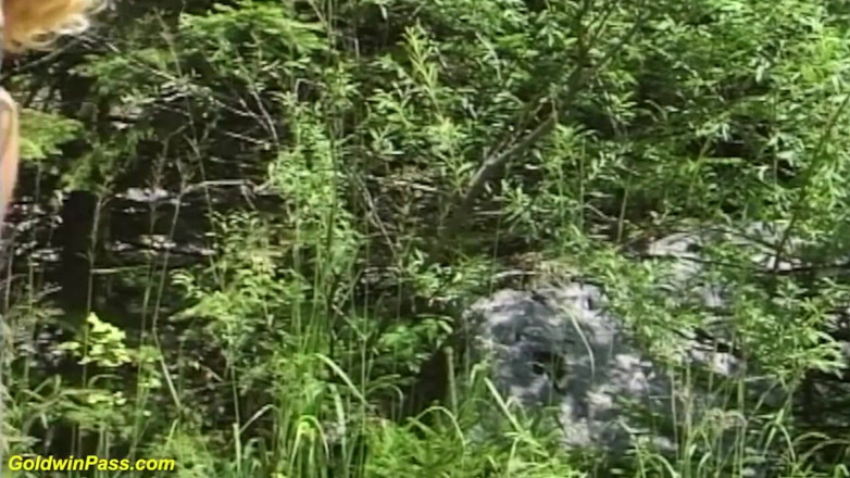 Goldwin pass: Wild german thresome orgy in the forest
