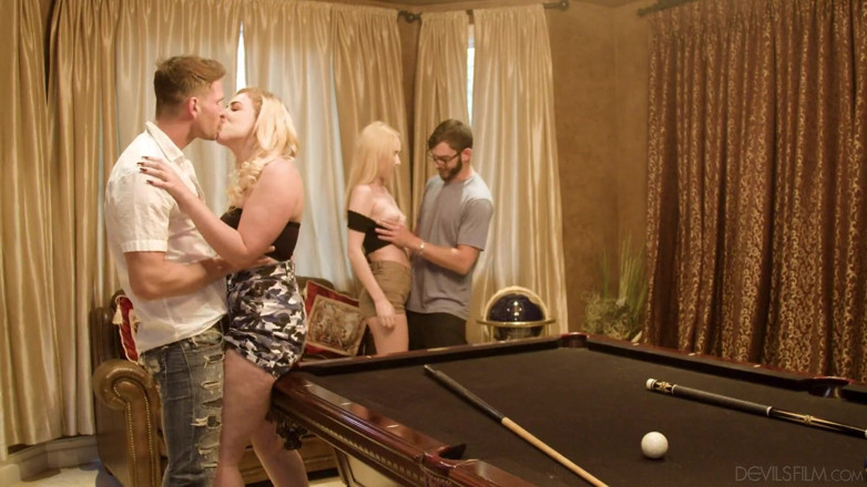 Devils Film: Swingers Couples Go Wild and Sexy After the Game