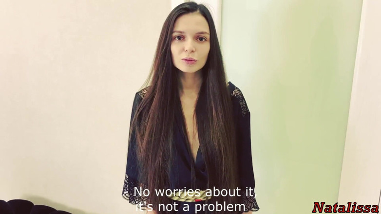 Natalissa: Cheating girlfriend caught, punished and creampied