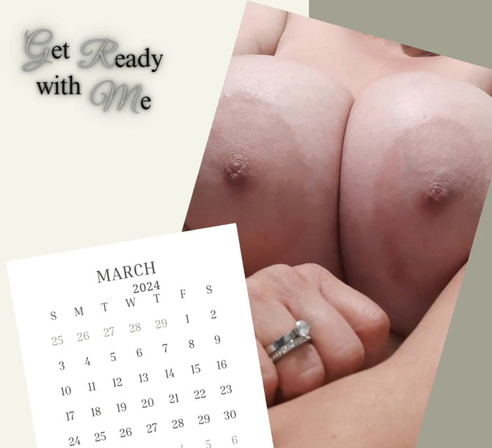 hugeboobswife: Selamat datang bulan Maret! Bersiaplah dengan ibumu... Lebih banyak ciuman,...