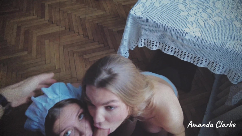 Amanda_Clarke: Retro Style Porno - Dreierfick Aus Den 80er Jahren