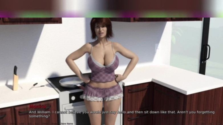3DXXXTEEN2 Cartoon: Romantis malaikat hitam yang manis. Seks kartun porno 3D