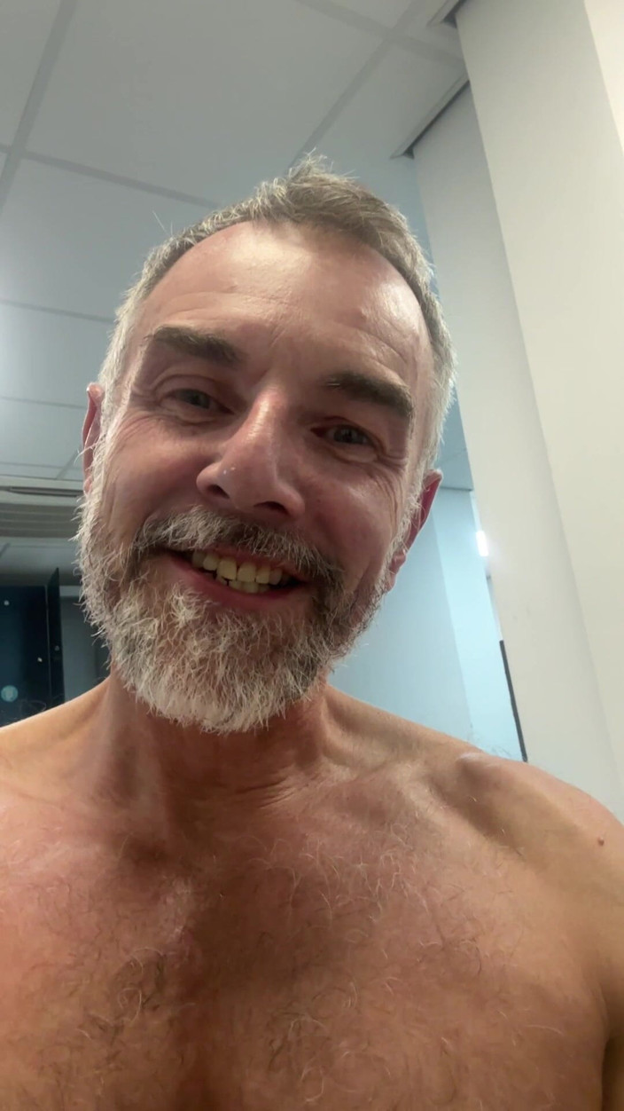 Sinn Silver: Stepdaddy Locker Room Gym Cum