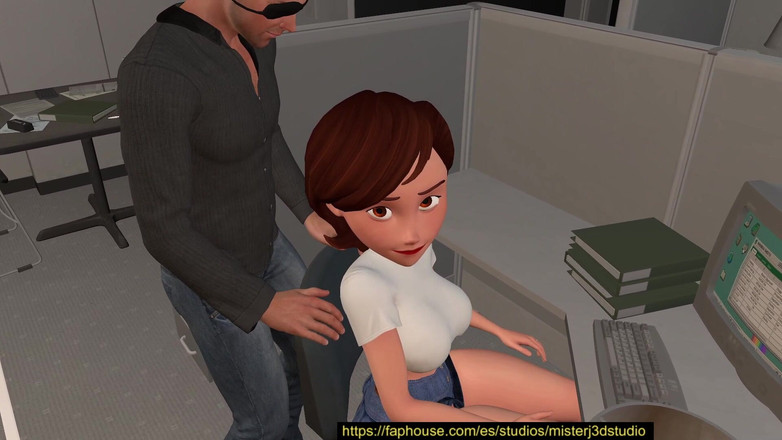 Misterj 3d Studio: 70 - ヘレン・ザ・ホーニー・データ・アナリスト