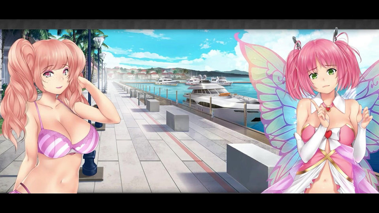 LoveSkySan69: Huniepop 2 - Întâlnire dublă - partea 3 Fată sexy cu bikini nou de Loveskysan