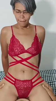 Fucking My Sexy Stepmom Hard with My Big Thick Cock in the Cuckold's Room.