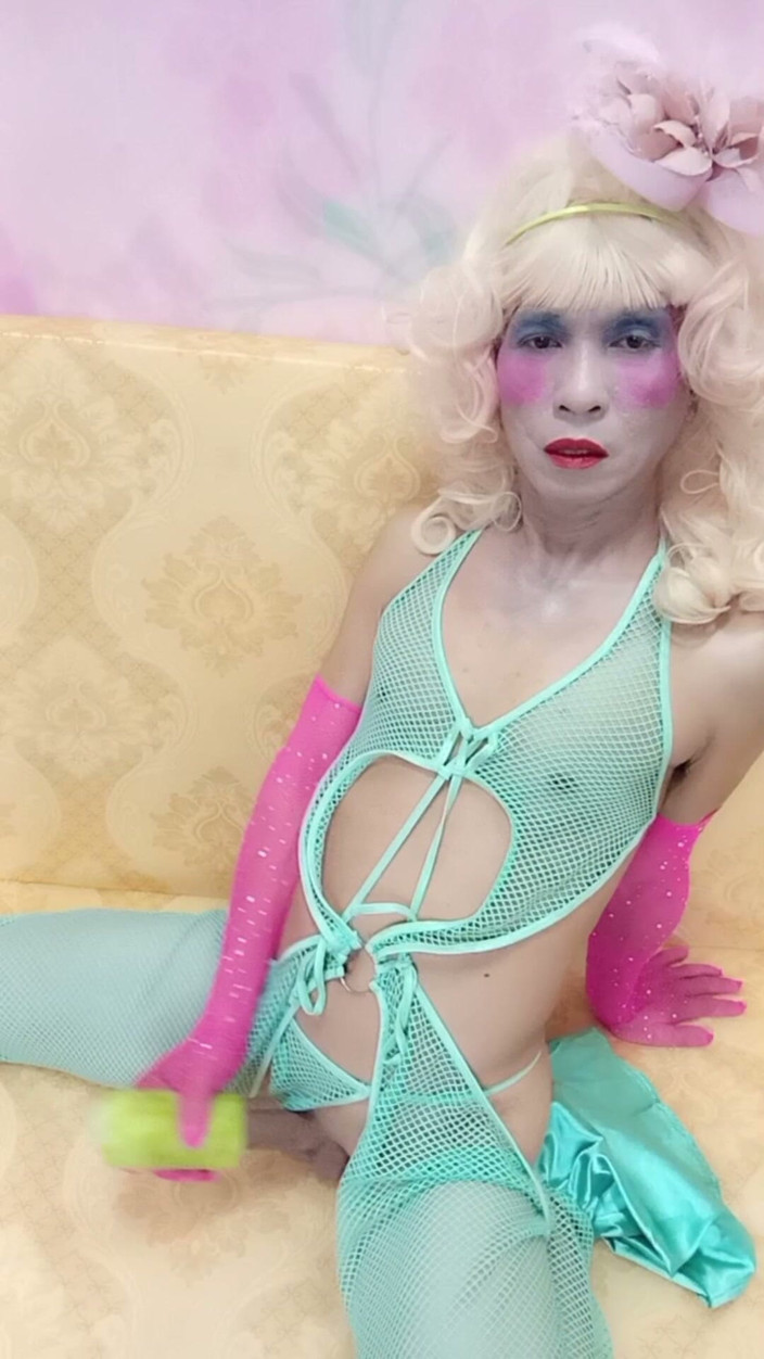 nguyen dang thien tri: Oanh le transgender in sexy kleidern, porno spielt mit einer...