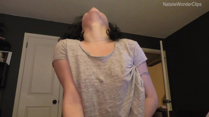 Natalie Wonder: I just want to see it stepbrother...So I can slide...