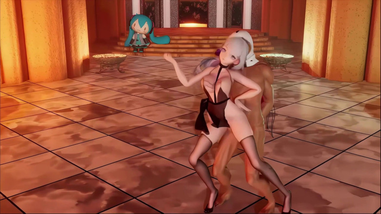 MikuMotion: [MMD] Tarian Arogan Abracadabra Anal Seks Rantai Susu Tamparan Tarian...