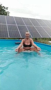 Sexy žena v domácnosti Lukerya