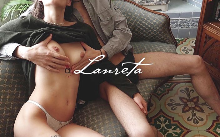 Lanreta: Sexy young couple has a very hot fuck on a...