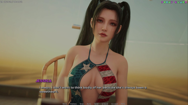 Porny Games: Bayang-bayang keinginan oleh Shamandev - Pembenci mani dapat pancutan muka, Miley...