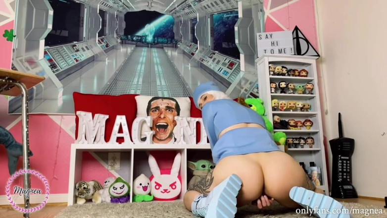 Magnea: Erotic space journey with fifth element flight attendant