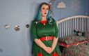 Alice Mayflower Productions: Elf Girl is een anale slet voor de kerstman - solo...