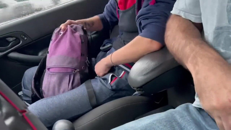 J13D75: Street Whore Gives Road Head. This Slut Polishes My Knob...