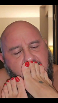 Footjob dan fetish kaki yang