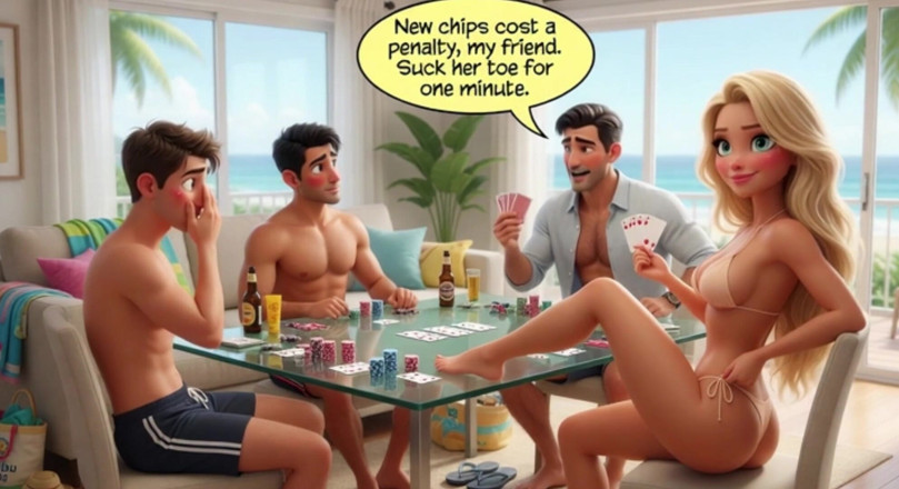 My night collection: Married Blonde's Beach Tease Becomes Wild House Game with Husband...