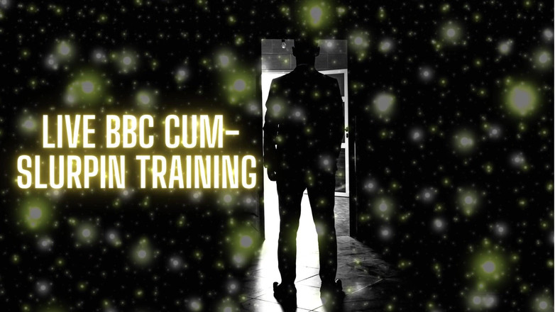 Goddess Misha Goldy: 라이브 흑인 대물 자지 정액 슬러핀 훈련