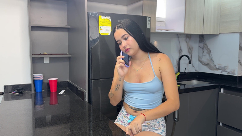 JhonAndSara: Young Latina Pays Home with Hardcore Sex and Cumshot in...