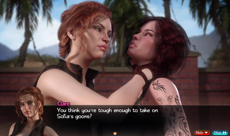XXX Games Bunk: Treasure of Nadia - 64,65 - Gameplay - Roleplay - Lesbian 3some and Balls Insert in...