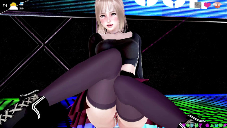 Porny Games: 음란한 매너 0.18 - 뻑가는 아가씨와의 뻑가는 데이트 (2/7)