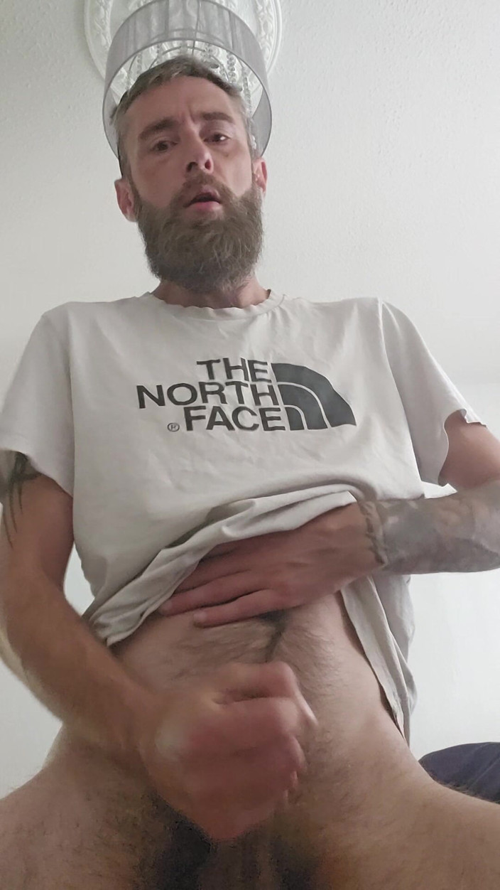 Smoking stoker: Masturbating My Big Dick