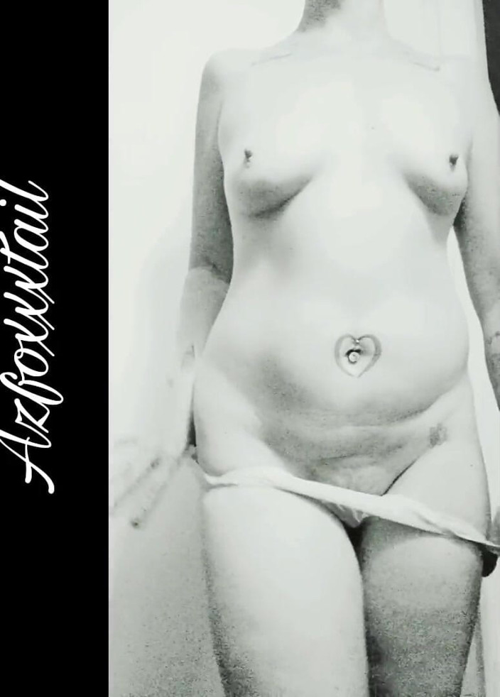 AzFoxxxTailPhelicia: Strip 7 - White