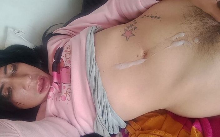 Femboy from Colombia: My Cum for You Rica Leche Caliente