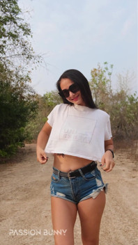 Public Walking and Beauty Flashing in Forest