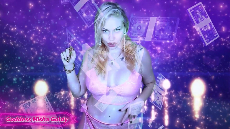 Goddess Misha Goldy: Even your wallet having sex, I am fucking it every...