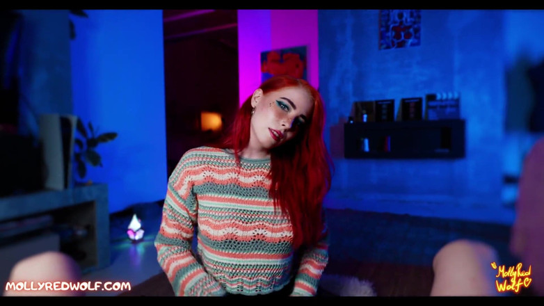 MollyRedWolf: Nienasycona hippie dziewczyna w twoim domu - Mollyredwolf