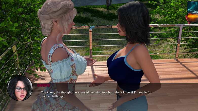 3D Cartoon Porn: Reunion 14 - Jennifer och Lisas underkläder