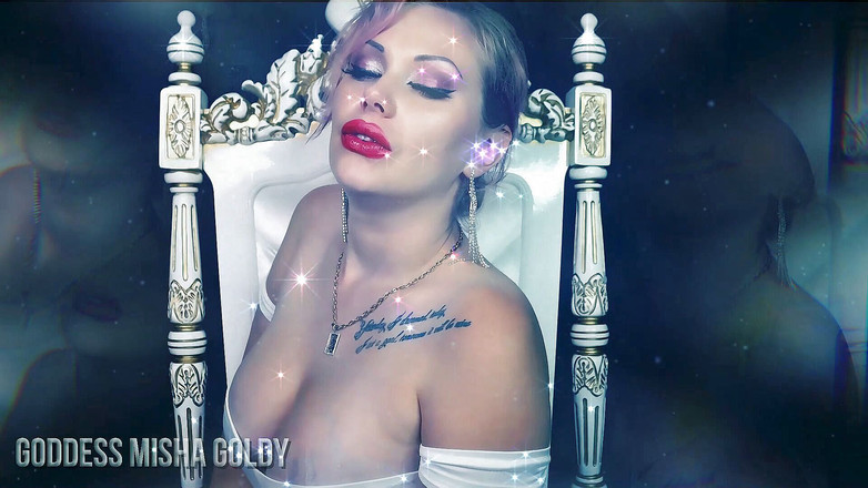 Goddess Misha Goldy: Kuasa penguasaan saya! Walaupun pada jarak yang besar, anda benar-benar...