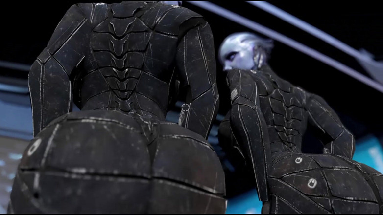 Denis animation: Asari Twins 外星人性爱