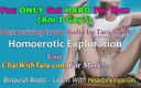 Dirty Words Erotic Audio by Tara Smith: AUDIO ONLY - You only get hard for men, am i...