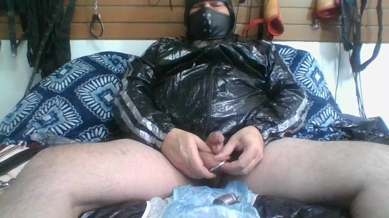 Forever Sunrise: 貞操ケージアナルフックレザーフード