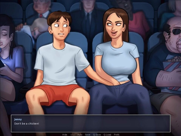 Miss Kitty 2K: Summertimesaga Midnight Ride with Babe- (ジェニーのルート)パート93