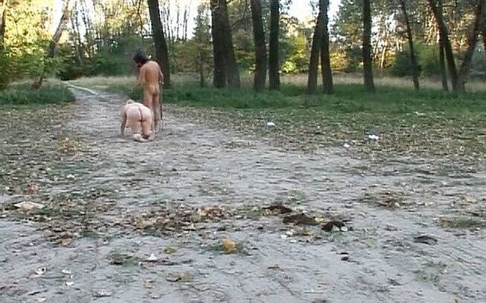 Gilfy Pleasure: Bbw is getting plowed outdoors by a horny dude