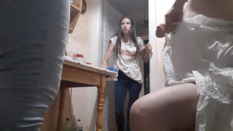 Lesbian-illusion: 我的女友发现我和一个女主人在一起 - lesbian-illusion