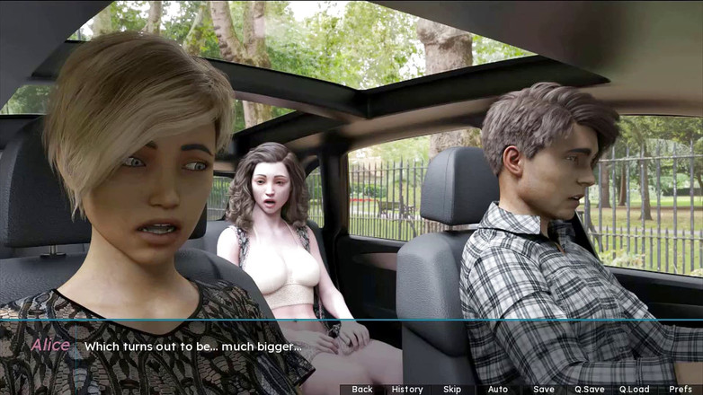 Visual Novels: Летний запах, часть 17 (сводный маршрут)