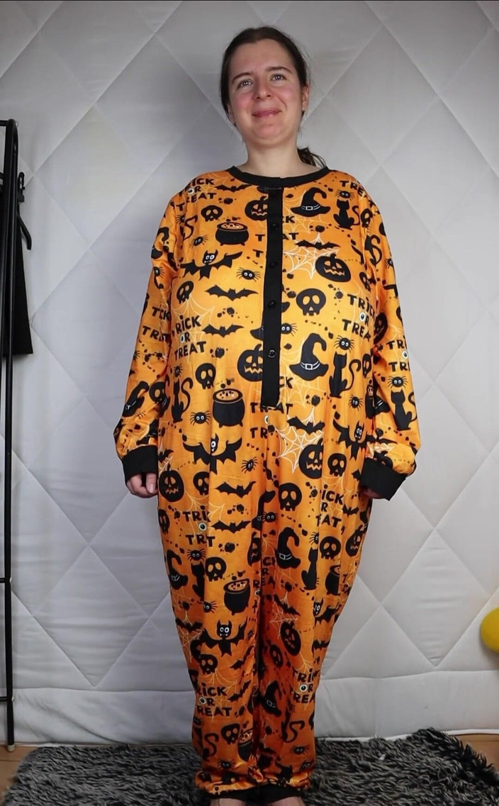 Lena Rose: Mon nouveau pyjama d'Halloween de Shein 2