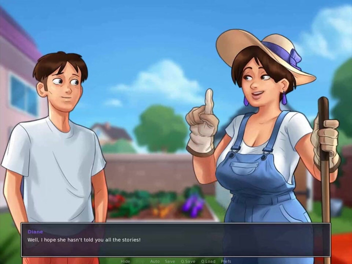 Dirty GamesXxX: Summertime Saga: checking the milf before going to college ep.25