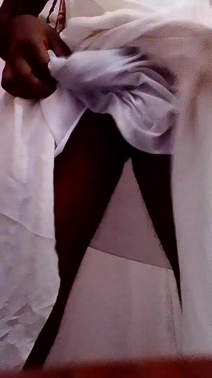 Janua294 Trans: Black Panty Boy Puts Lotion on