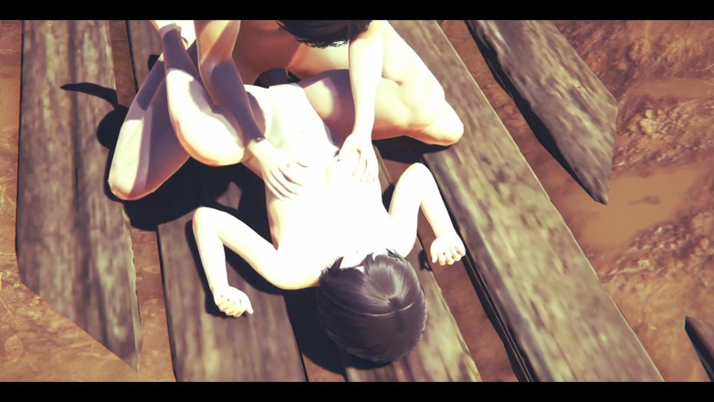 HentaiTubes: Na Titánech Hentai - Ošukaná Mikasa a Trojka s Annie - Manga...