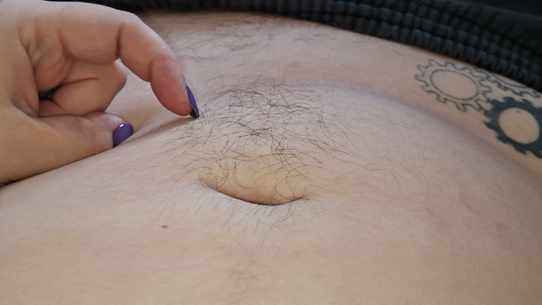 alucidfever: Worship My Hairy BBW Bellybutton