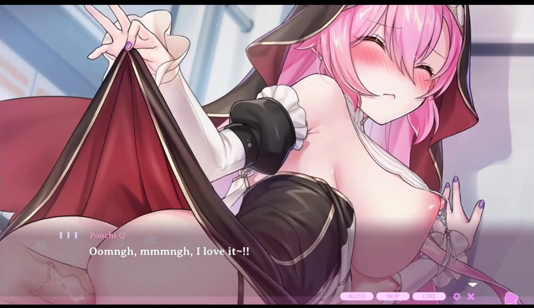 Musougaki: Kaiju Princess 2 scènes non cosplay 2 - rozeharige vrouw krijgt een lul...