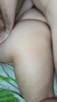 Fucked hard curvy bitch sideways and then doggy style
