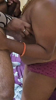 Tamil Sex with Friend Stepsister Swallowing Big Penis Into Her Deep Throat and Fucking